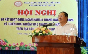 Vĩnh Long: Mặt bằng lãi suất cho vay giảm, nguồn vốn huy động tăng khá