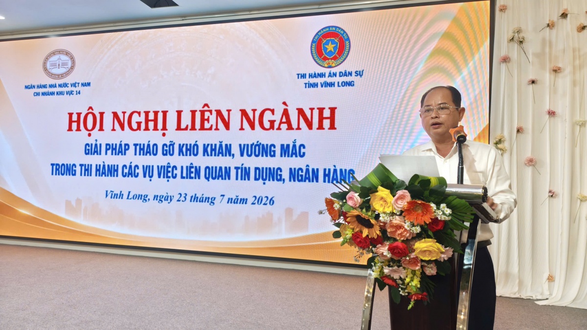 undefined Ngân hàng và thi hành án phối hợp gỡ vướng xử lý hơn 535 tỷ đồng nợ xấu