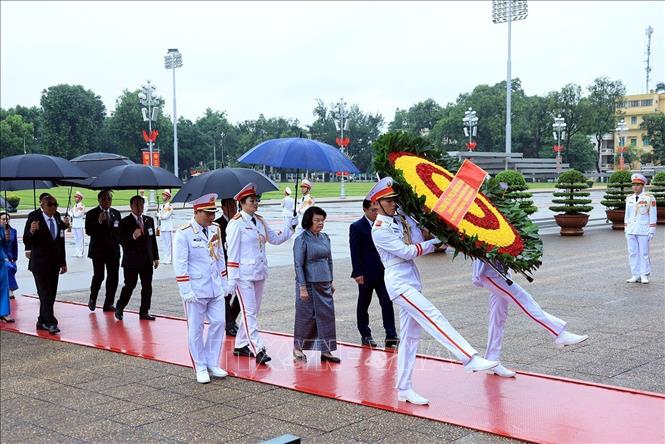 Quốc hội hai nước Việt Nam, Campuchia thúc đẩy hợp tác thực chất, hiệu quả Quốc hội hai nước Việt Nam, Campuchia thúc đẩy hợp tác thực chất, hiệu quả- Ảnh 5.