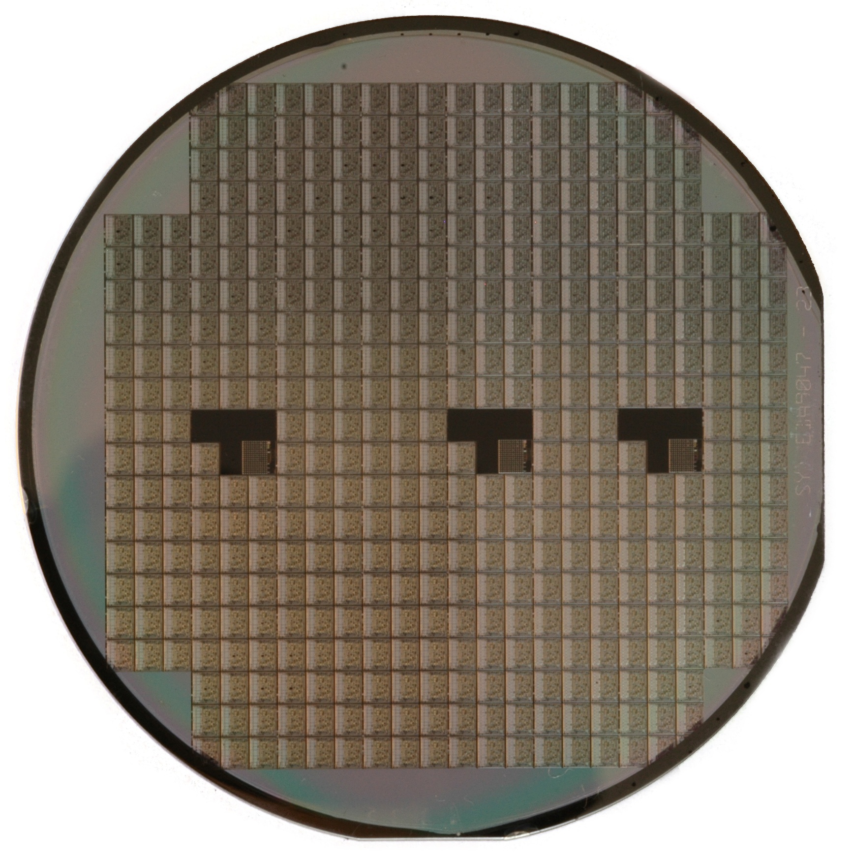 Tấm wafer dùng trong sản xuất chip bán dẫn. Ảnh: Wikimedia Commons Tấm wafer dùng trong sản xuất chip bán dẫn. Ảnh: Wikimedia Commons