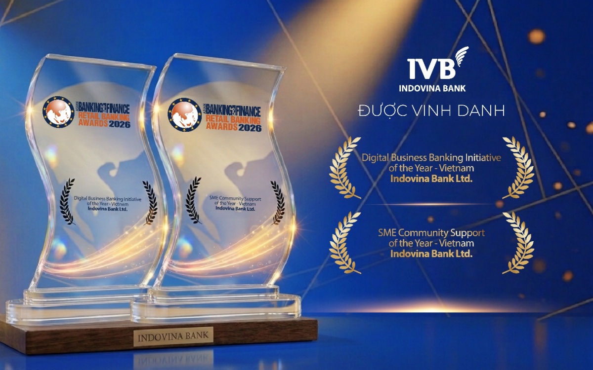IVB được vinh danh với hai giải thưởng quốc tế tại Asian Banking & Finance Awards 2026 IVB được vinh danh với hai giải thưởng quốc tế tại Asian Banking & Finance Awards 2026