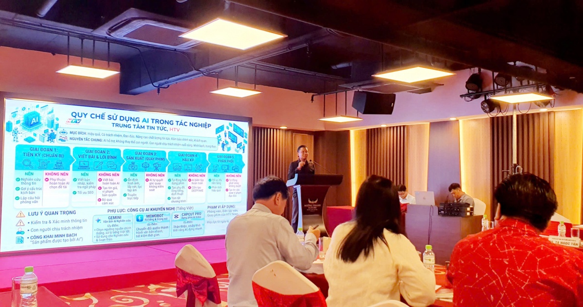 Xây dựng quy chế để AI trở thành động lực phát triển báo chí Xây dựng quy chế để AI trở thành động lực phát triển báo chí