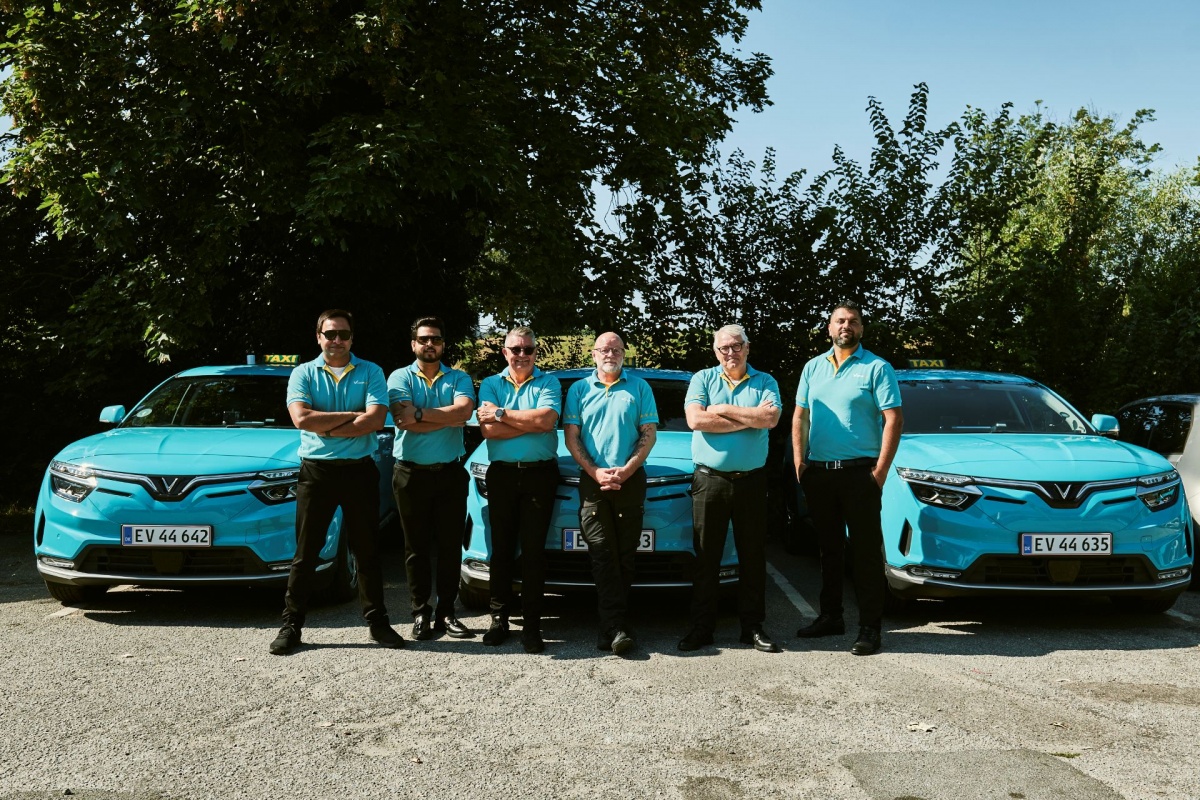 Green SM chính thức ra mắt dịch vụ taxi thuần điện tại Đan Mạch Green SM chính thức ra mắt dịch vụ taxi thuần điện tại Đan Mạch
