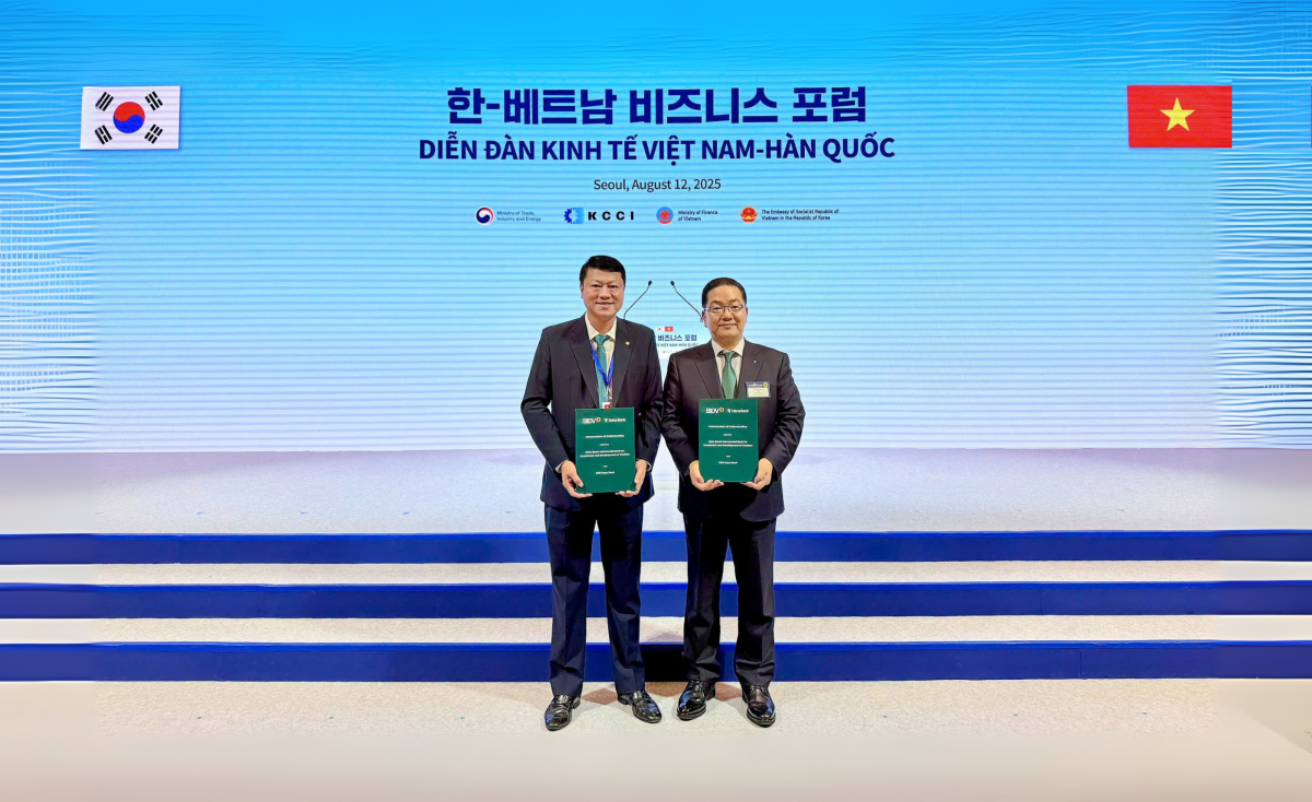BIDV thúc đẩy sự phát triển hệ sinh thái tài chính Việt - Hàn
