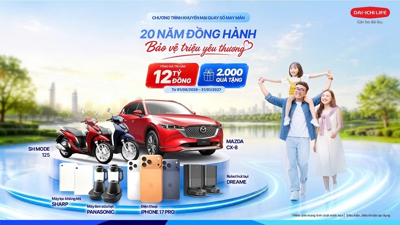 Dai-ichi Life Việt Nam triển khai chương trình 