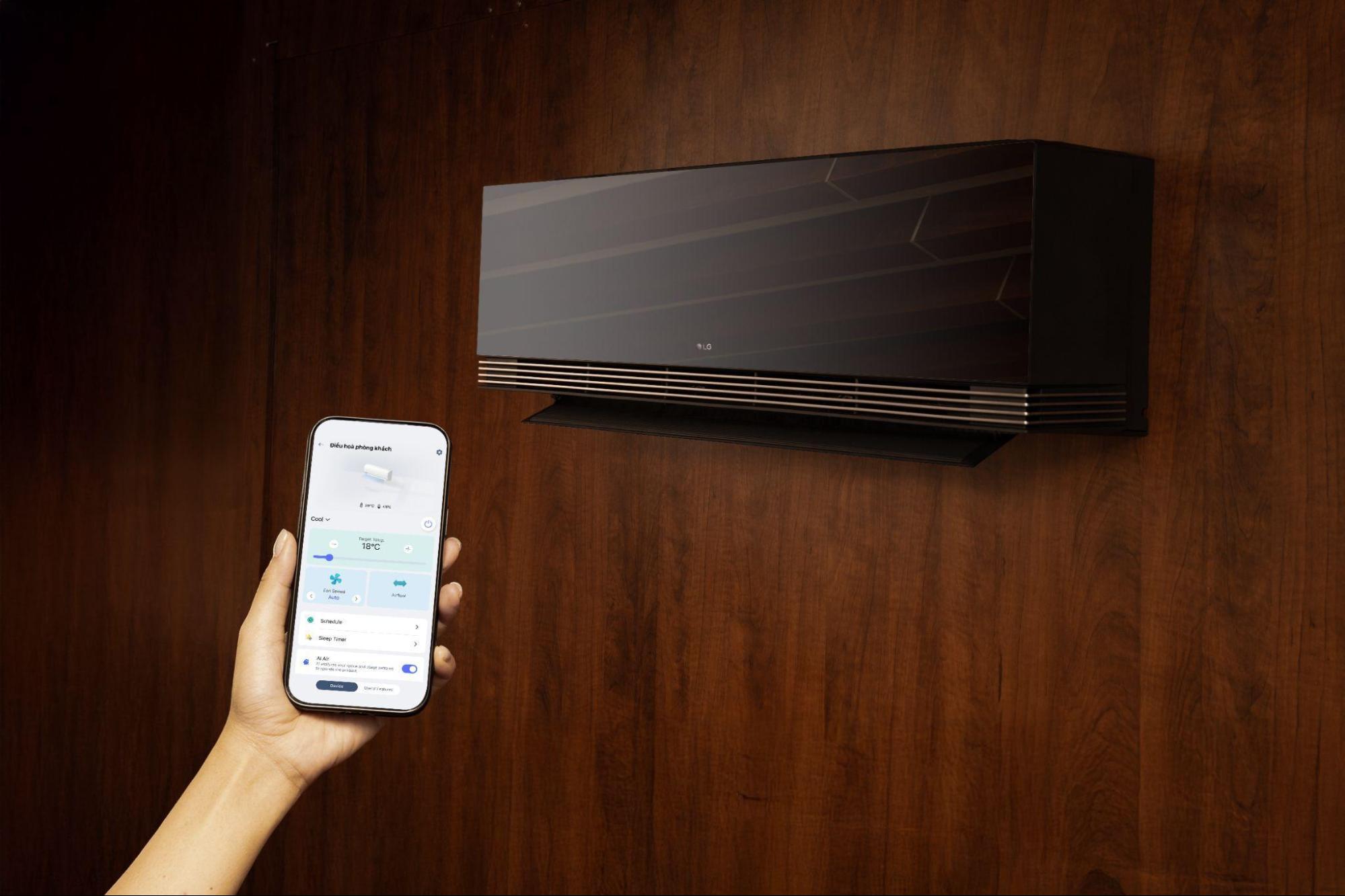 LG ra mắt điều hòa ARTCOOL AI Air: Trông như một món nội thất, AI cá nhân hóa trải nghiệm