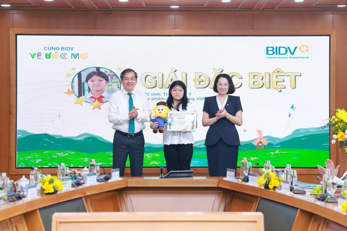 Cùng BIDV vẽ ước mơ, xây dựng cuộc sống tốt đẹp hơn Cùng BIDV vẽ ước mơ, xây dựng cuộc sống tốt đẹp hơn