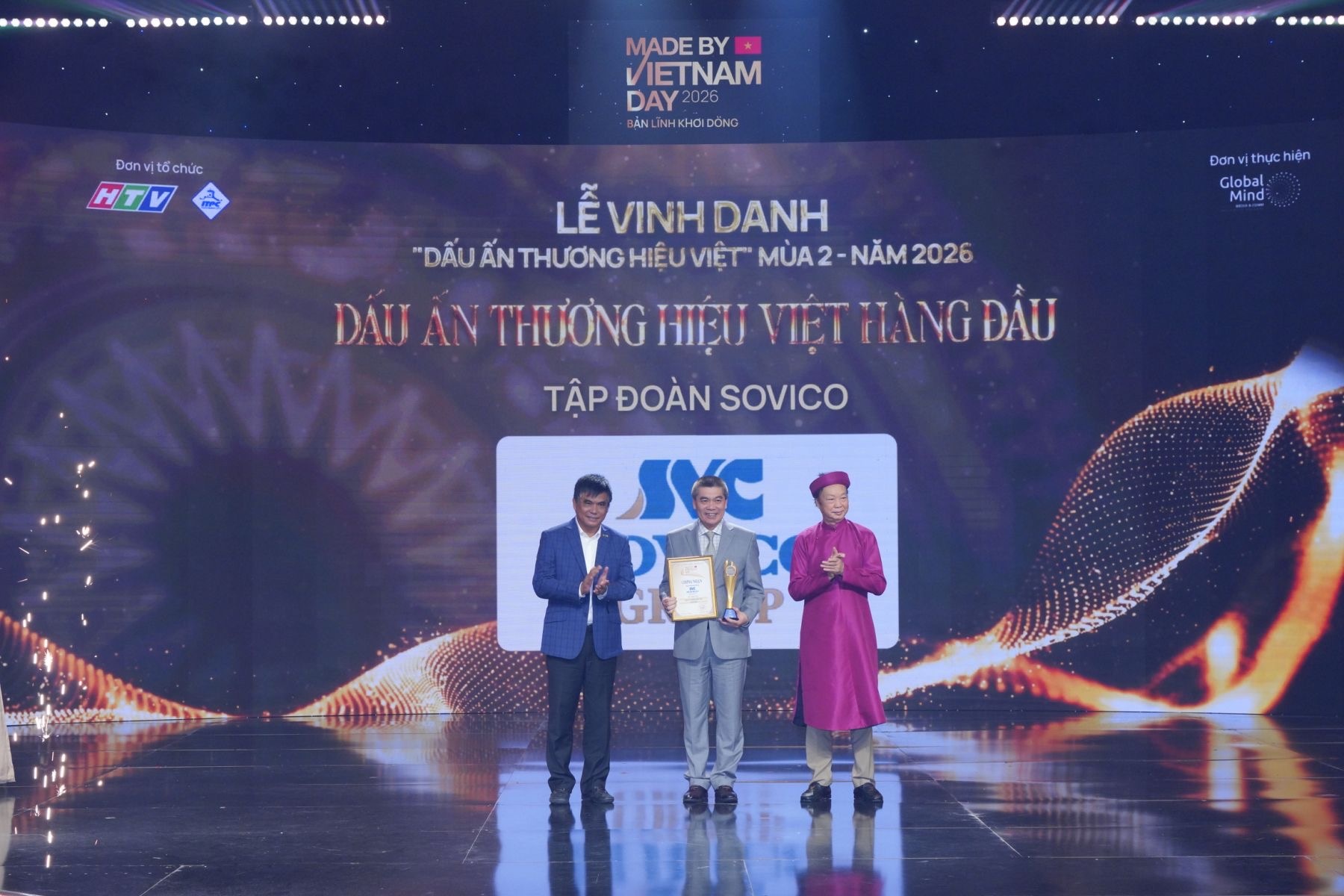 Tập đoàn Sovico được vinh danh “Dấu ấn Thương hiệu Việt Hàng đầu”