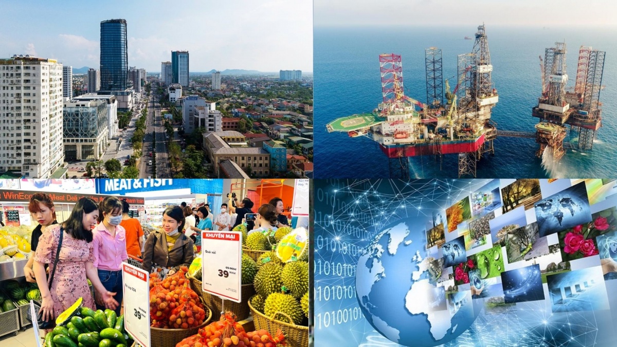 Bất động sản, dầu khí, bán lẻ và truyền thông nổi lên là những nhóm ngành tăng trưởng lợi nhuận mạnh trong quý II