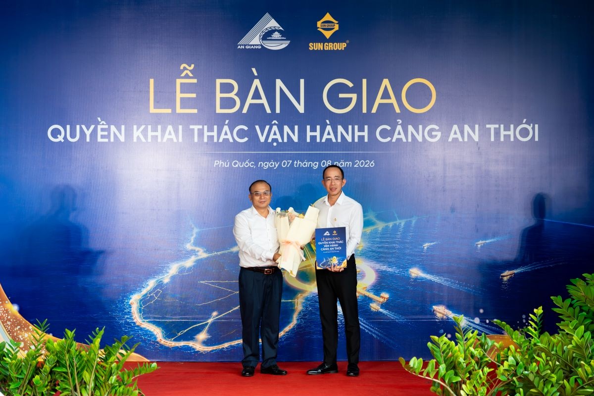 Sun Group chính thức quản lý, khai thác cảng An Thới từ ngày 07/08/2026 Sun Group chính thức quản lý, khai thác cảng An Thới từ ngày 07/08/2026