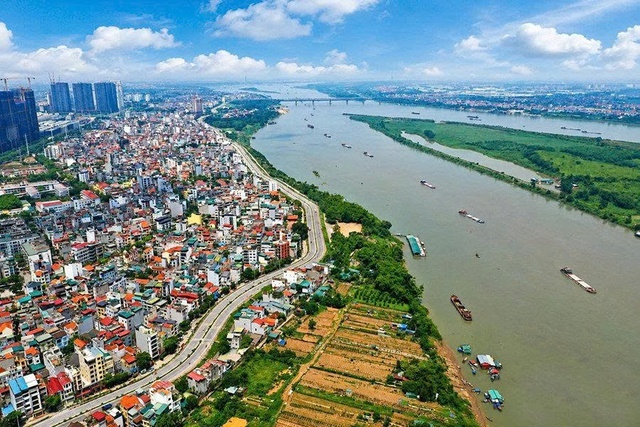 Dự án đầu tư Trục đại lộ cảnh quan sông Hồng được kỳ vọng tạo động lực phát triển mới cho Hà Nội. Ảnh: Phạm Hùng Dự án đầu tư Trục đại lộ cảnh quan sông Hồng được kỳ vọng tạo động lực phát triển mới cho Hà Nội. Ảnh: Phạm Hùng
