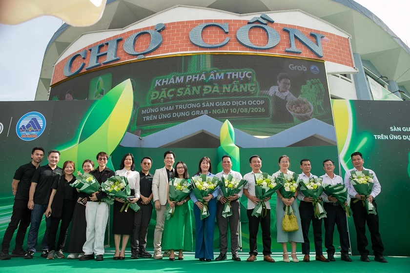Khai trương Sàn giao dịch “OCOP – Đặc sản Đà Nẵng” trên ứng dụng Grab