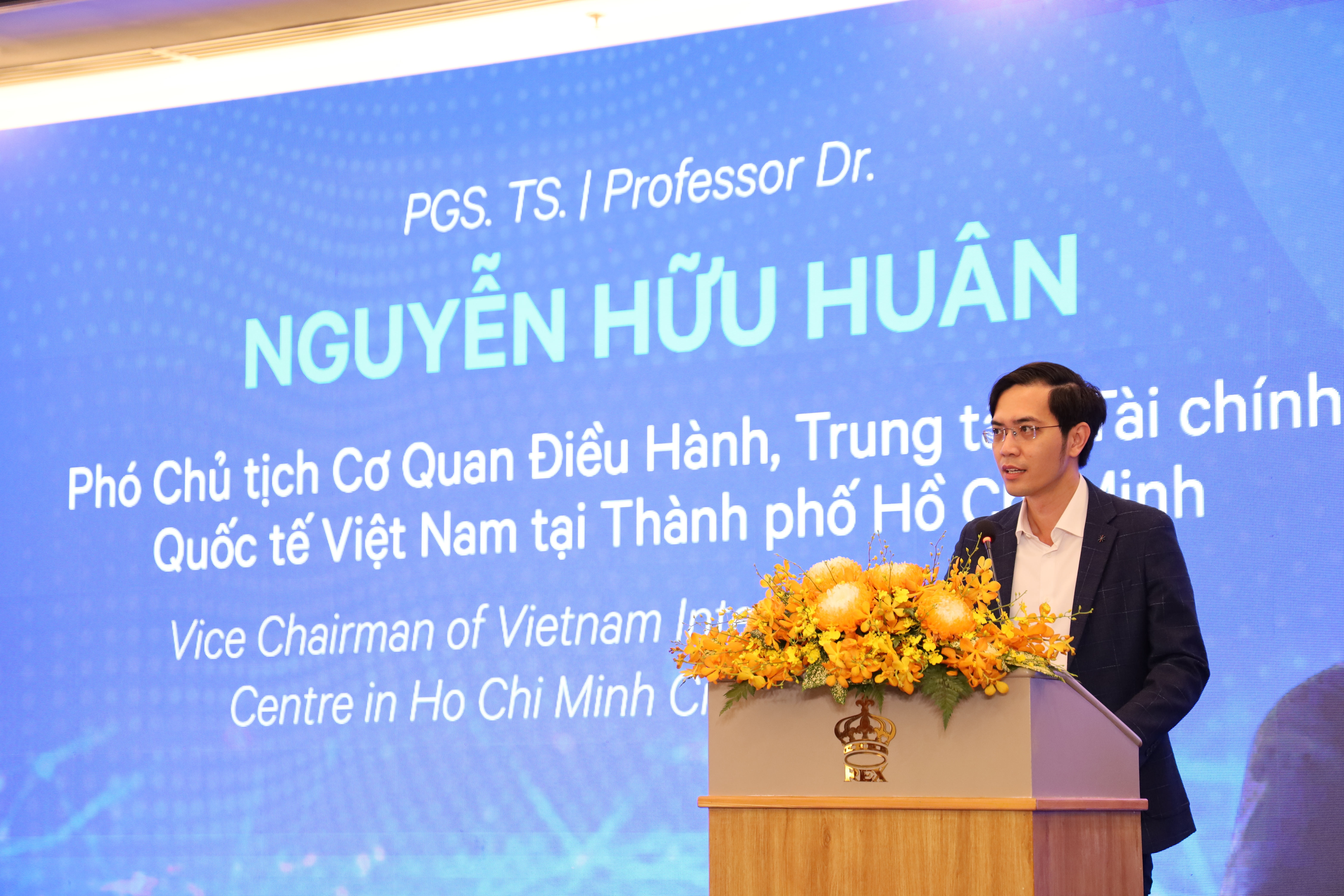 PGS. TS Nguyễn Hữu Huân, Phó Chủ tịch Cơ quan điều hành Trung tâm tài chính quốc tế tại TP Hồ Chí Minh