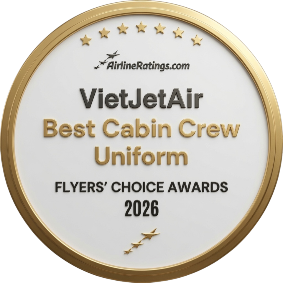 Vietjet thắng lớn Flyers’ Choice Awards 2026, khẳng định sức hút thương hiệu hàng không toàn cầu