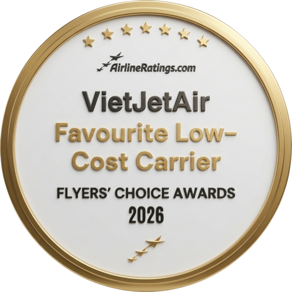 Vietjet thắng lớn Flyers’ Choice Awards 2026, khẳng định sức hút thương hiệu hàng không toàn cầu
