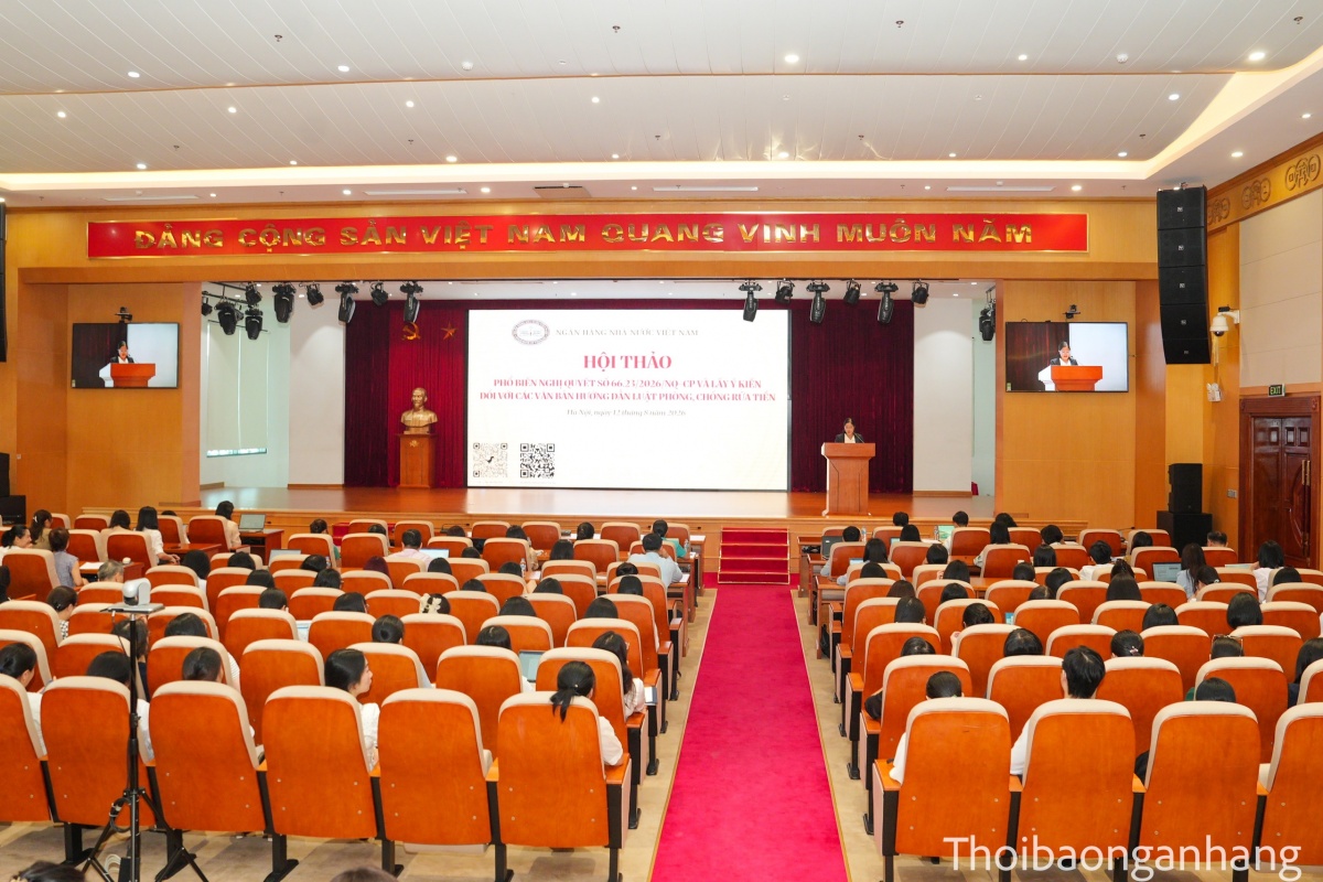 Tiếp tục hoàn thiện hành lang pháp lý về phòng, chống rửa tiền