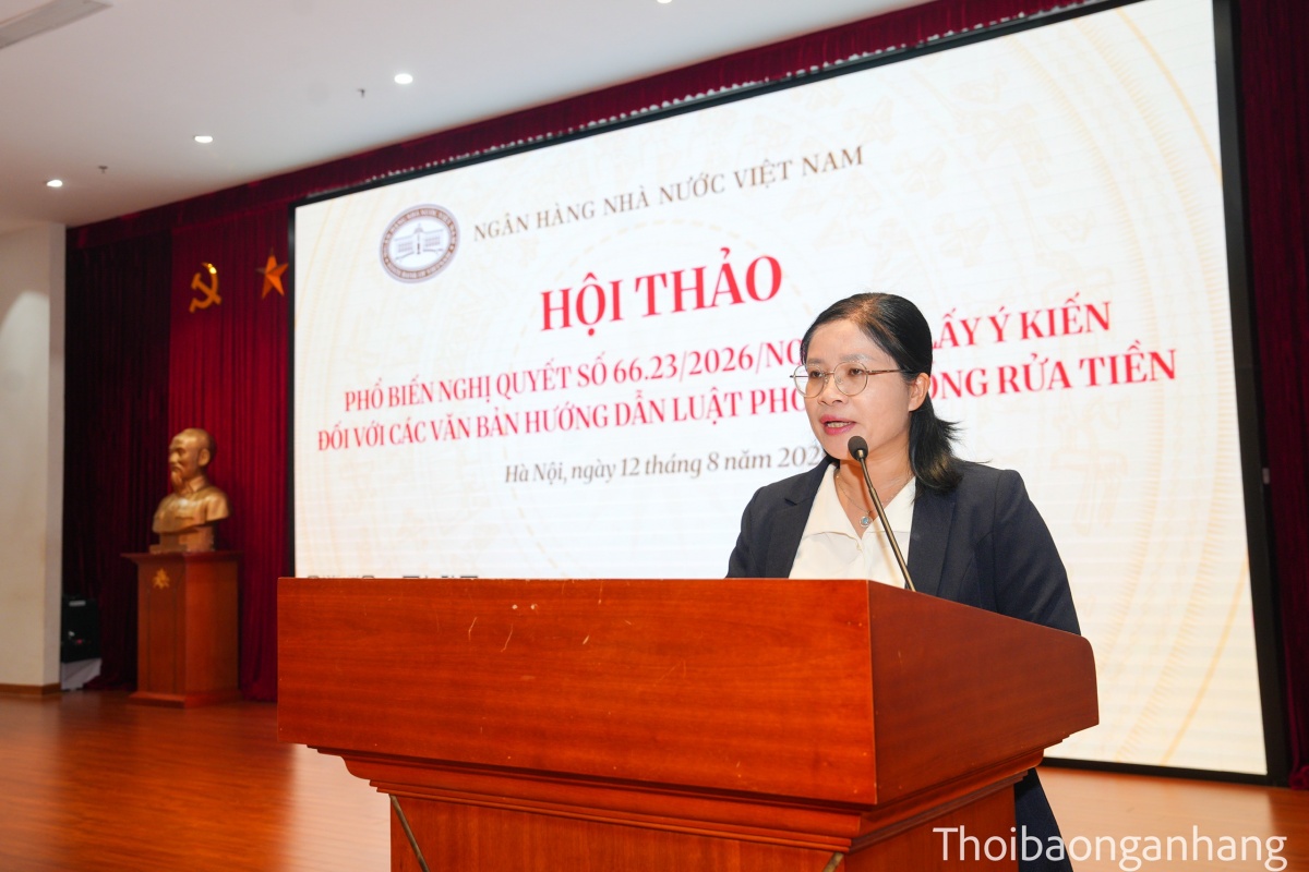 Tiếp tục hoàn thiện hành lang pháp lý về phòng, chống rửa tiền