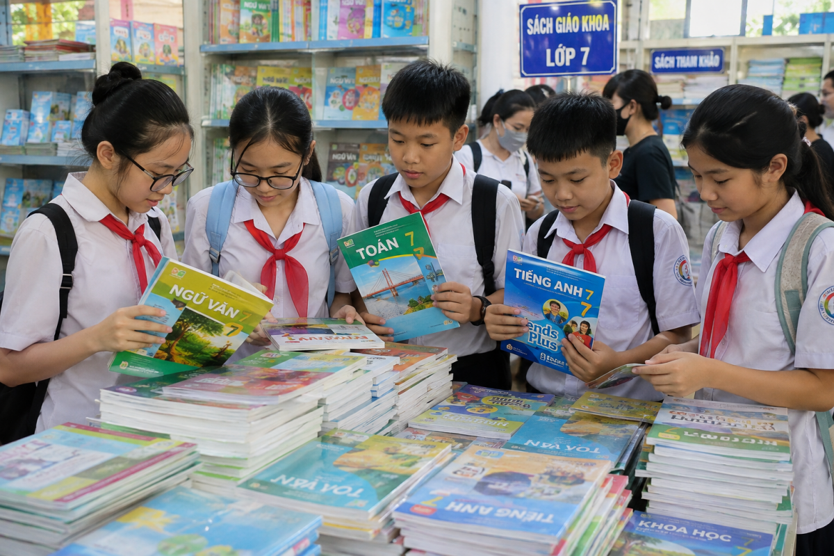 Sách giáo khoa miễn phí trên cả nước triển khai thế nào? Sách giáo khoa miễn phí trên cả nước triển khai thế nào?