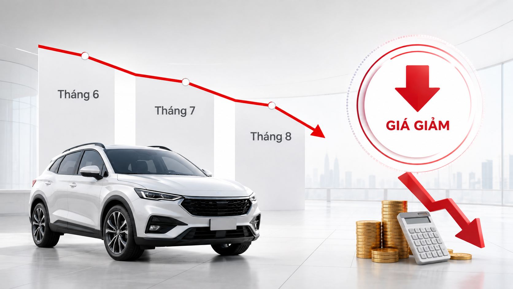 Giá ô tô đang rẻ dần, nhưng bao giờ "chạm sàn"?