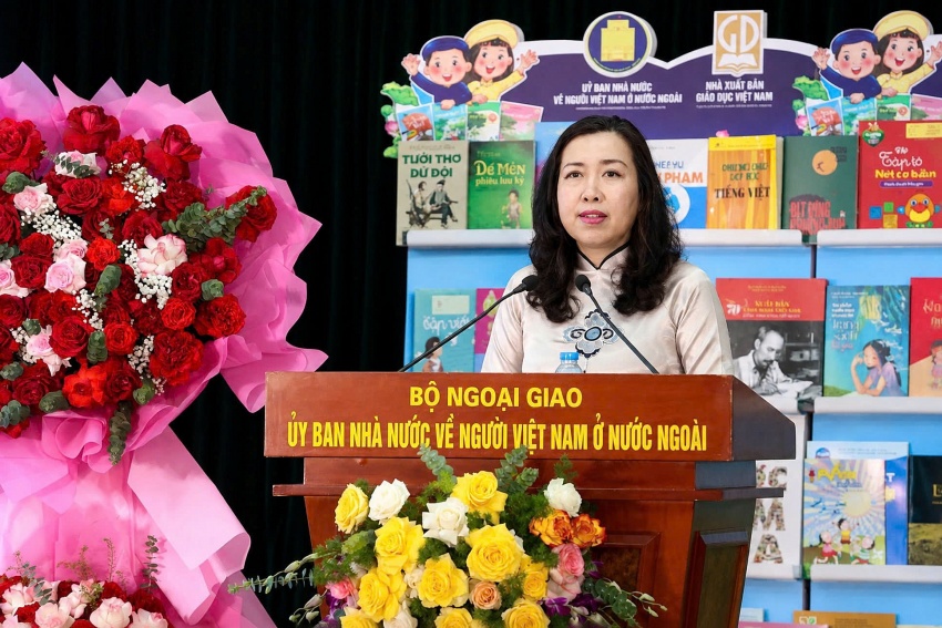 Thứ trưởng Bộ Ngoại giao Lê Thị Thu Hằng phát biểu tại sự kiện (Ảnh: Bộ Ngoại giao) Thứ trưởng Bộ Ngoại giao Lê Thị Thu Hằng phát biểu tại sự kiện (Ảnh: Bộ Ngoại giao)