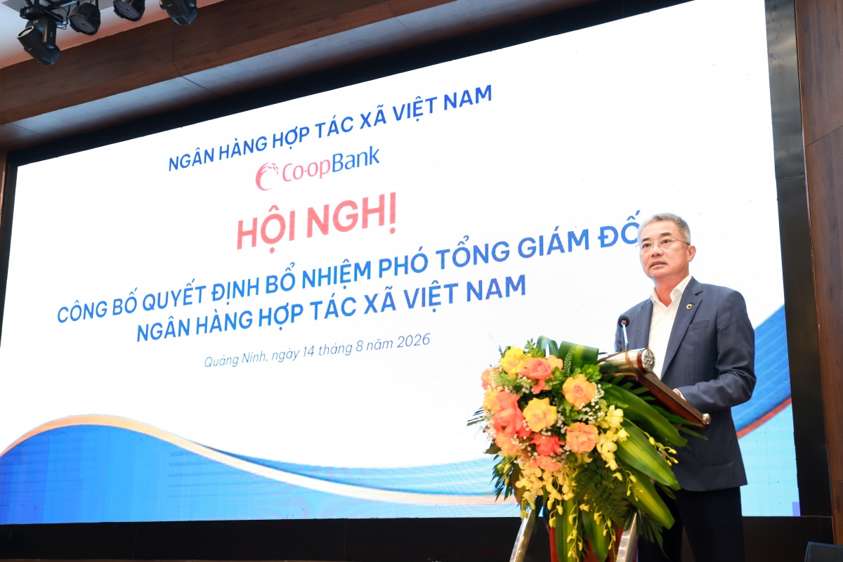 Co-opBank công bố Quyết định bổ nhiệm Phó Tổng Giám đốc Co-opBank công bố Quyết định bổ nhiệm Phó Tổng Giám đốc