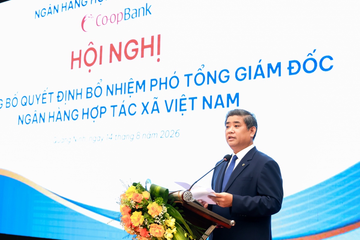 Co-opBank công bố Quyết định bổ nhiệm Phó Tổng Giám đốc Co-opBank công bố Quyết định bổ nhiệm Phó Tổng Giám đốc