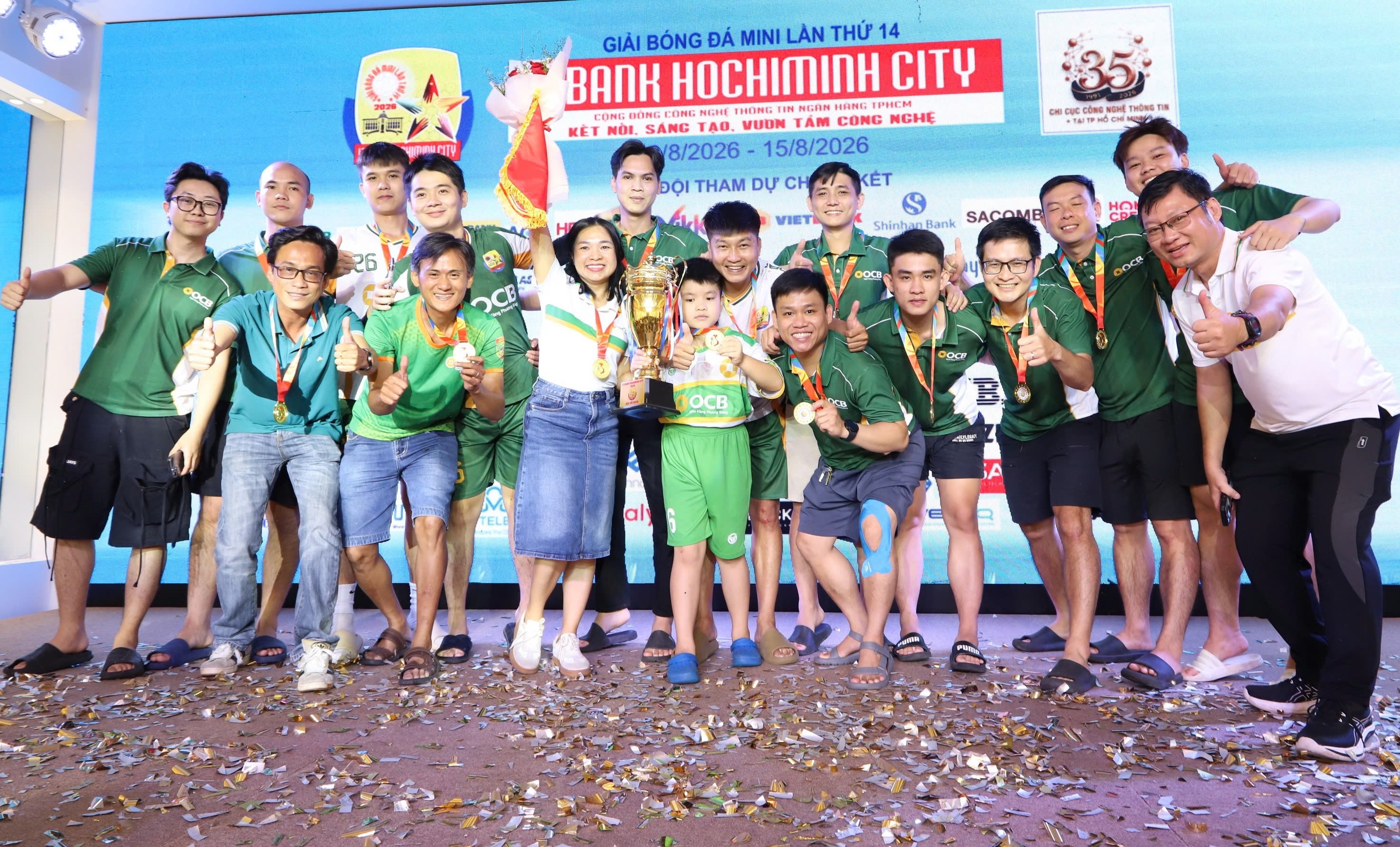 OCB vô địch IT Bank Hochiminh City 2026