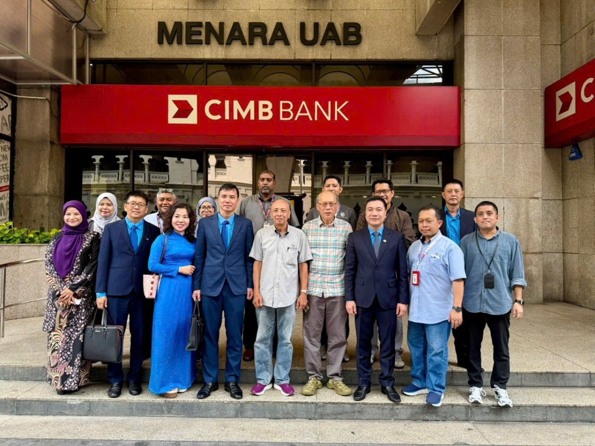 Công đoàn Ngân hàng Việt Nam tăng cường hợp tác với các tổ chức công đoàn Malaysia