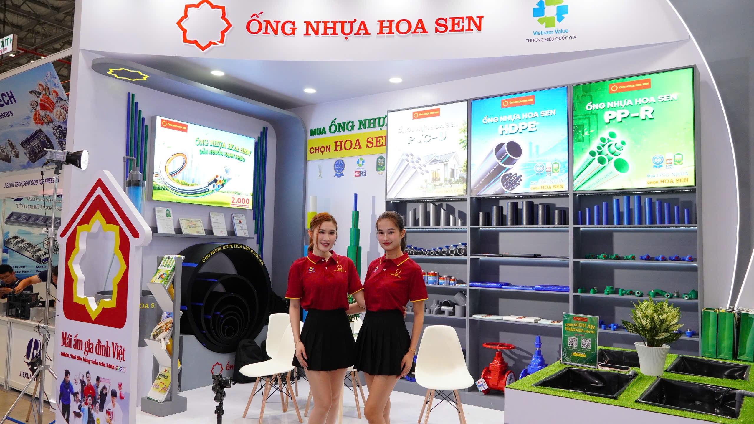 Gian hàng tại triển lãm của 