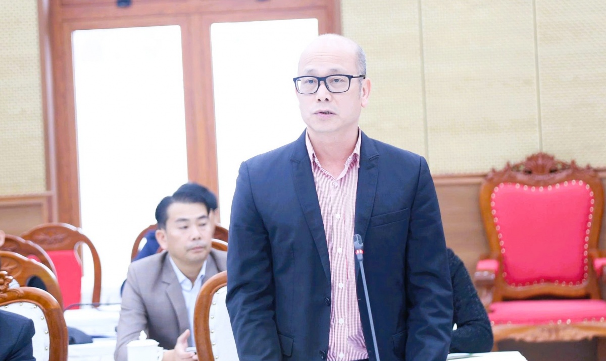 Ông Bùi Huy Thọ - Giám đốc NHNN Chi nhánh Khu vực 10 phát biểu tại cuộc họp. Ông Bùi Huy Thọ - Giám đốc NHNN Chi nhánh Khu vực 10 phát biểu tại cuộc họp.