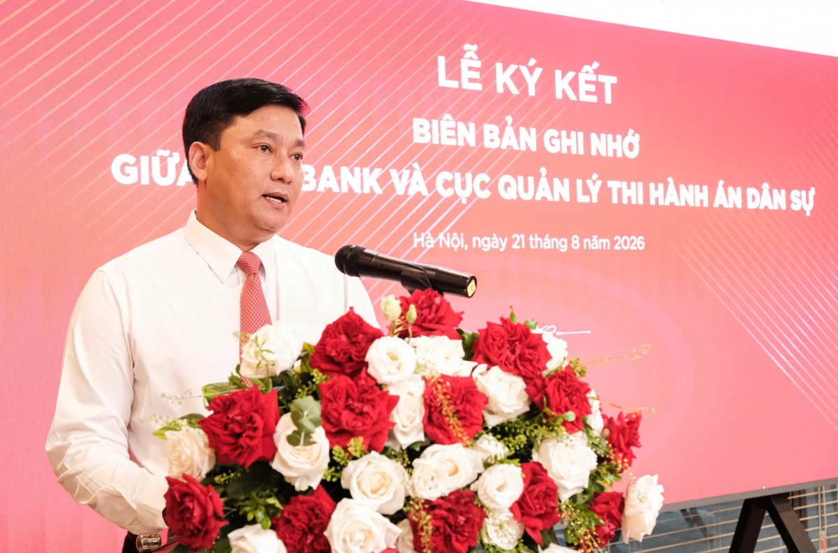 Agribank và Cục Quản lý Thi hành án dân sự ký Biên bản ghi nhớ hợp tác