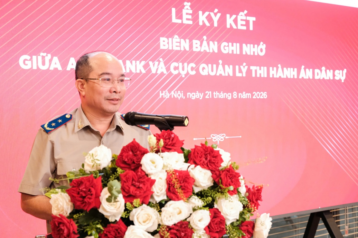 Agribank và Cục Quản lý Thi hành án dân sự ký Biên bản ghi nhớ hợp tác