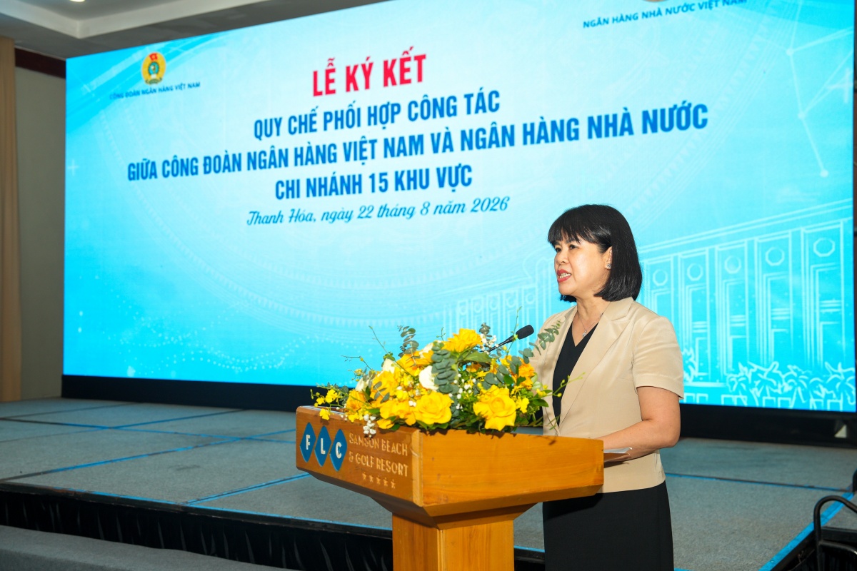 Công đoàn Ngân hàng Việt Nam ký kết Quy chế phối hợp công tác với Ngân hàng Nhà nước 15 chi nhánh khu vực Công đoàn Ngân hàng Việt Nam ký kết Quy chế phối hợp công tác với Ngân hàng Nhà nước 15 chi nhánh khu vực