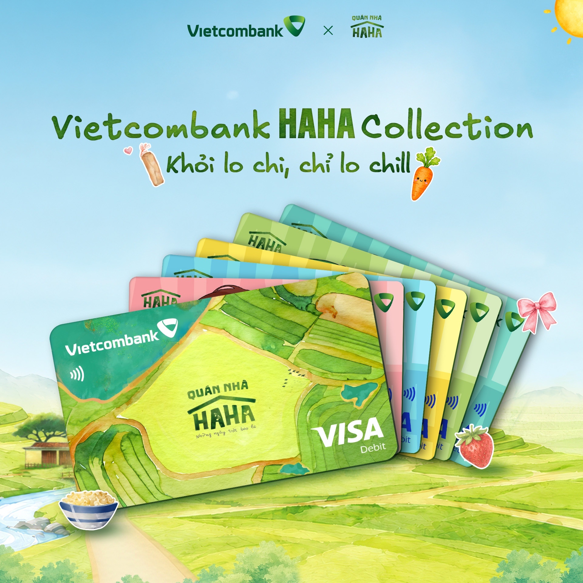 Vietcombank Haha Collection chính thức ra mắt, mở khóa hàng loạt cơ hội trải nghiệm độc quyền cùng Quán Nhà Haha