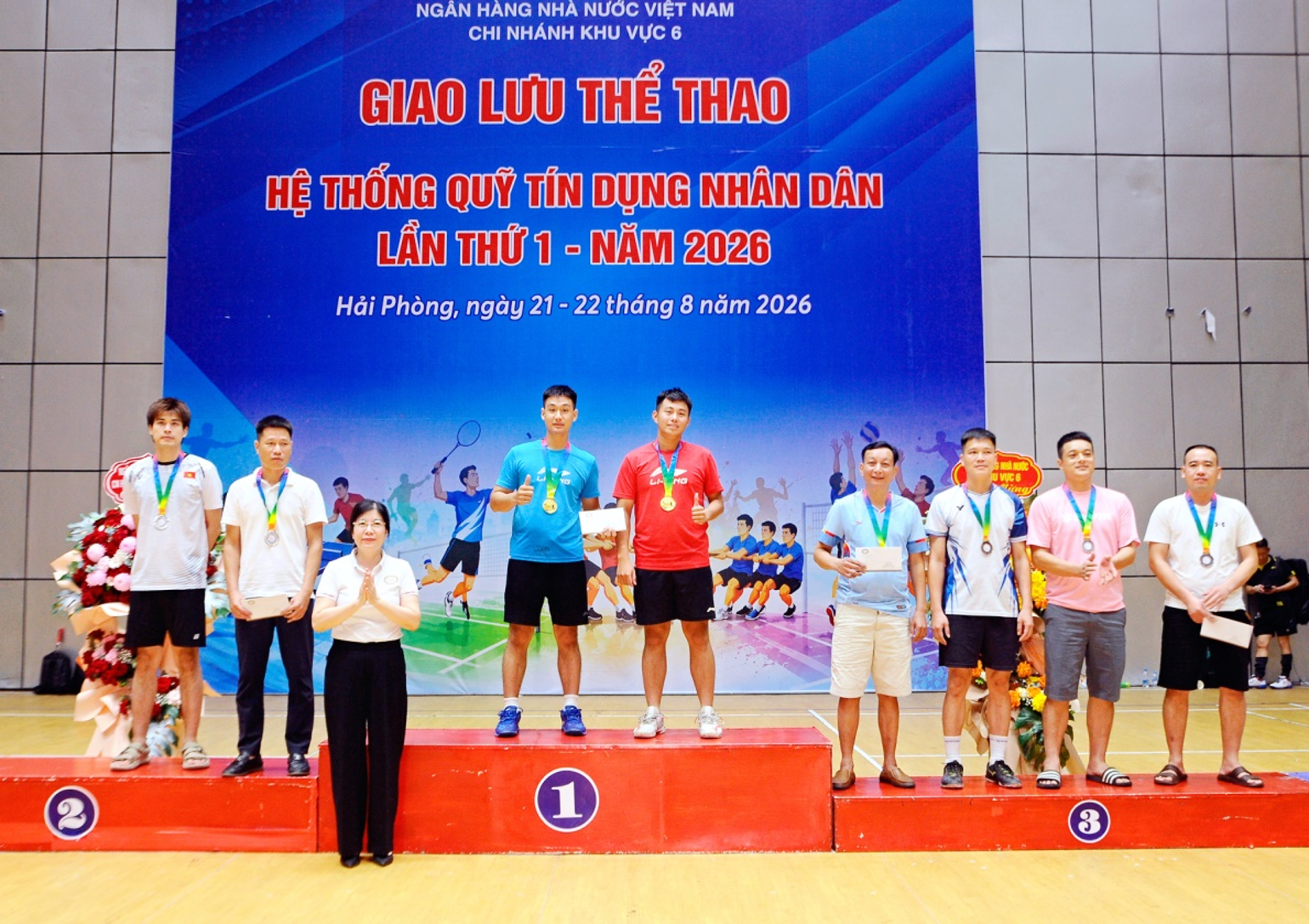 Sôi động Giải giao lưu thể thao Hệ thống QTDND trên địa bàn Khu vực 6 lần thứ I - năm 2026