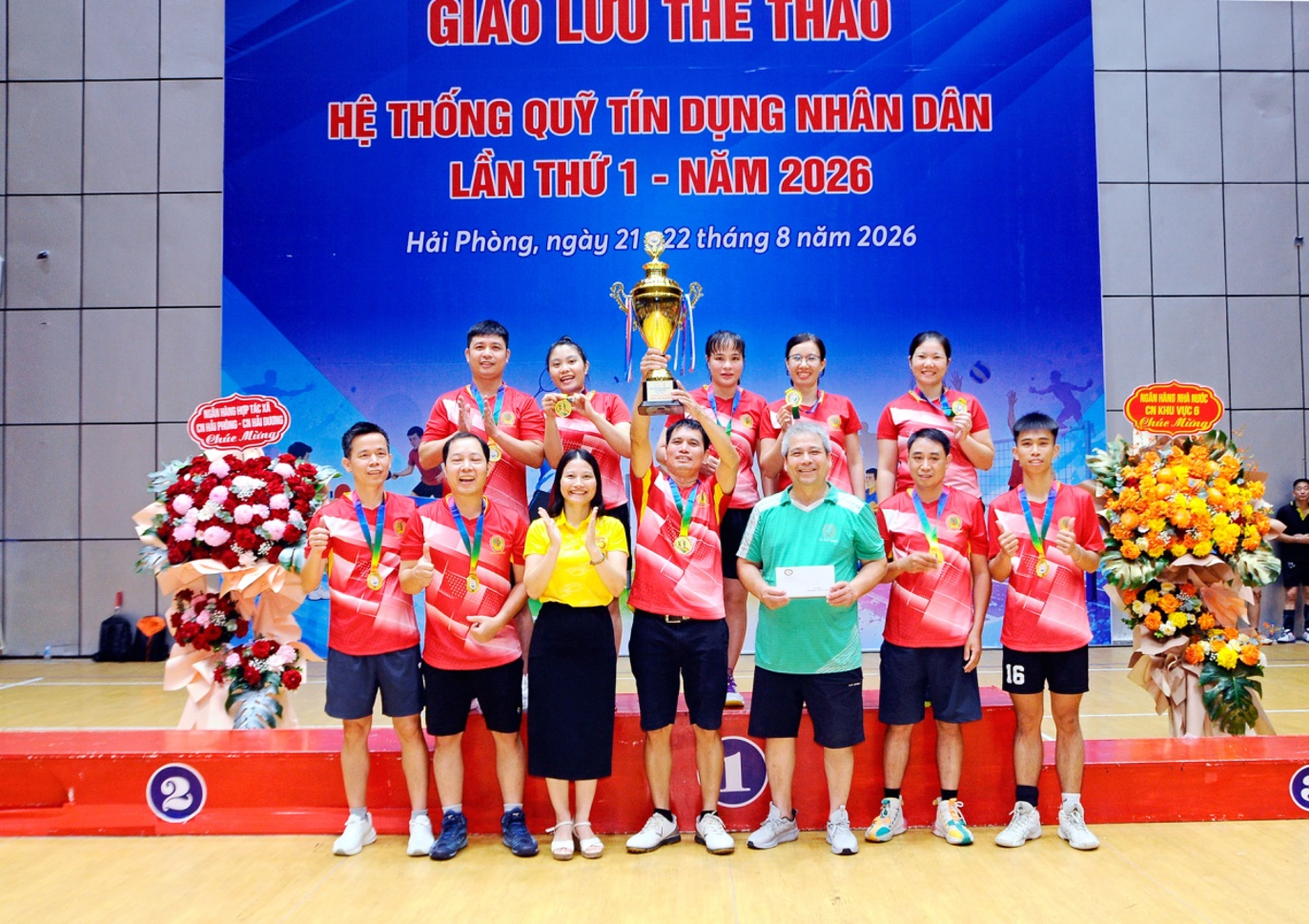 Sôi động Giải giao lưu thể thao Hệ thống QTDND trên địa bàn Khu vực 6 lần thứ I - năm 2026