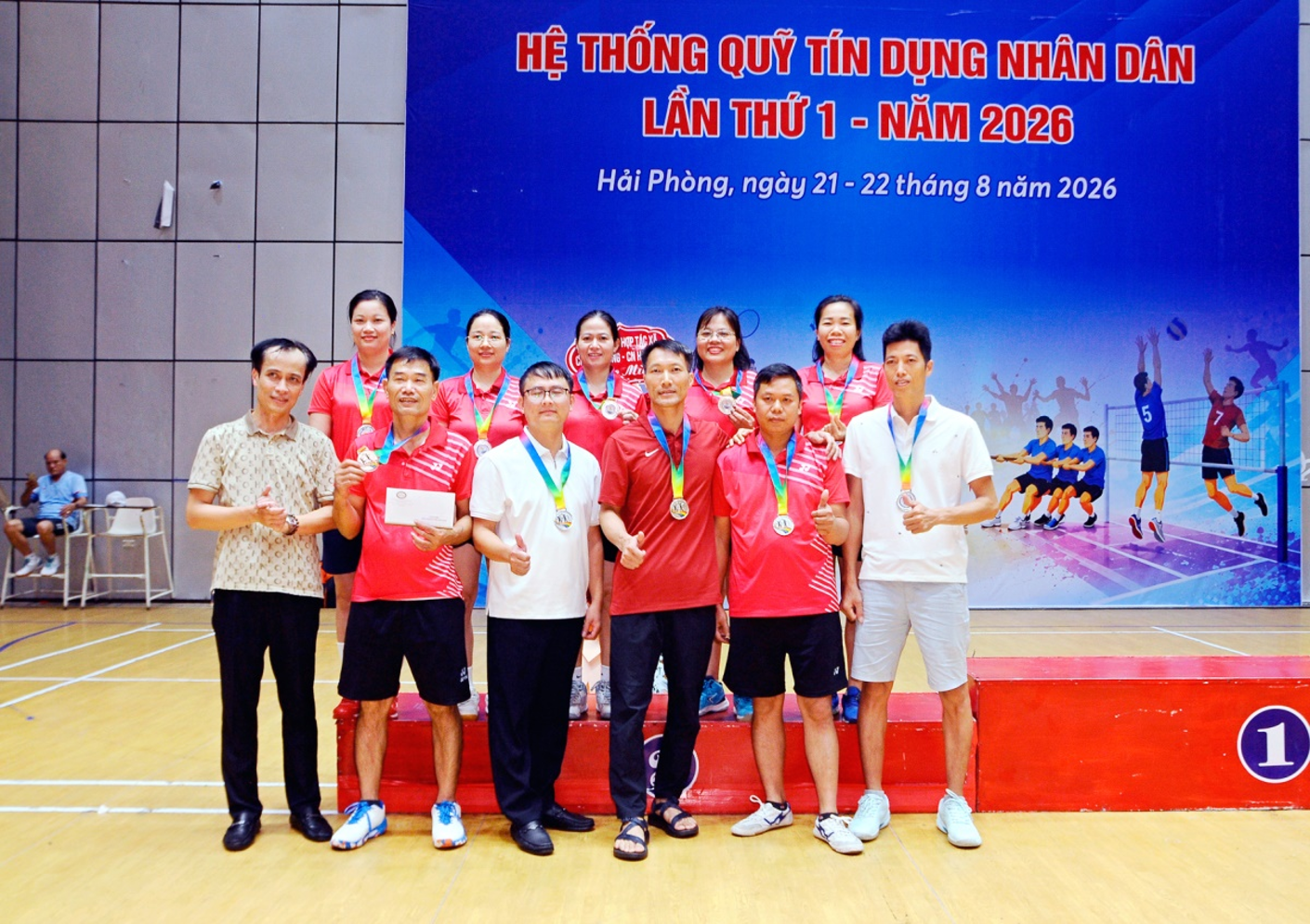 Sôi động Giải giao lưu thể thao Hệ thống QTDND trên địa bàn Khu vực 6 lần thứ I - năm 2026