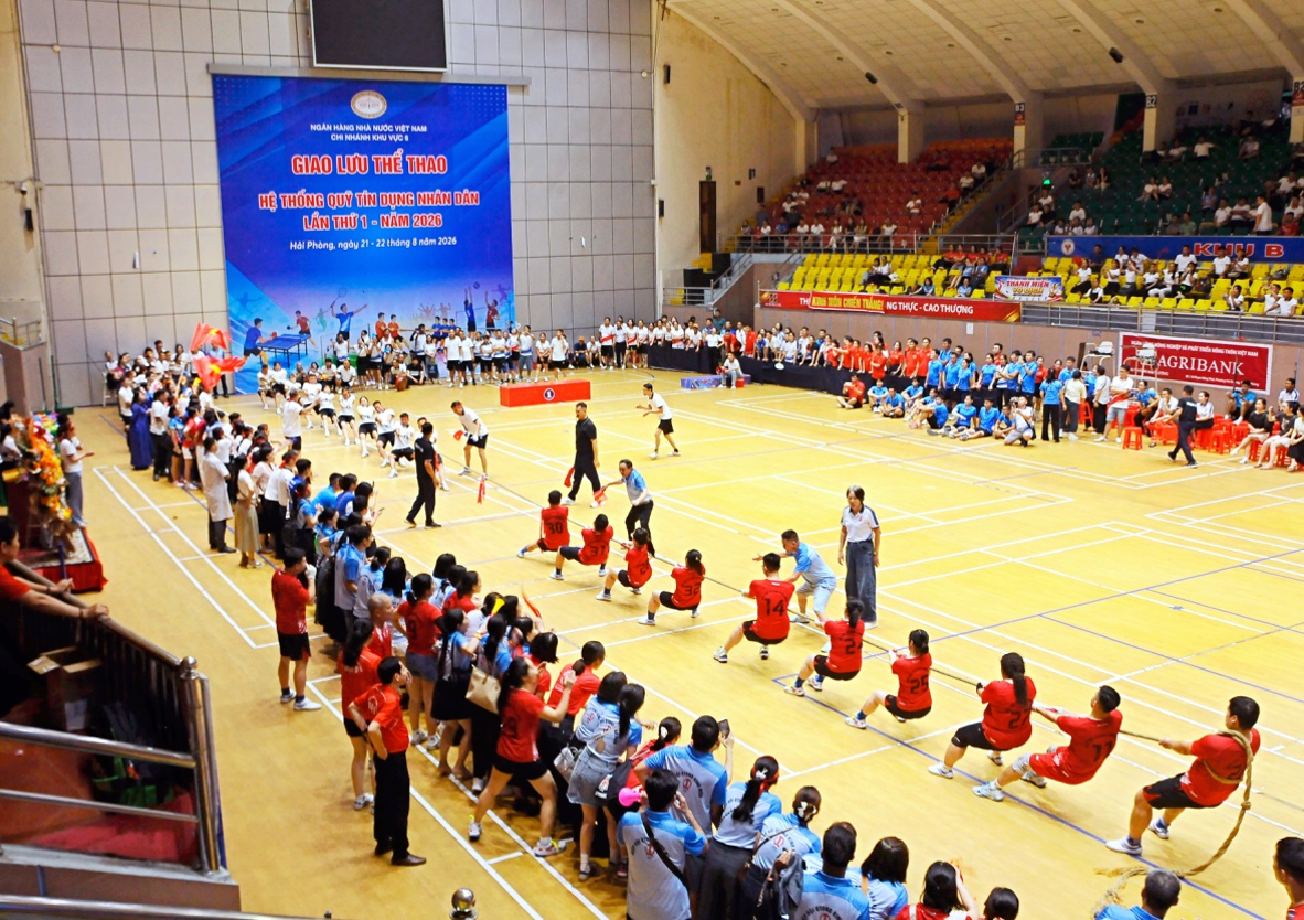 Sôi động Giải giao lưu thể thao Hệ thống QTDND trên địa bàn Khu vực 6 lần thứ I - năm 2026