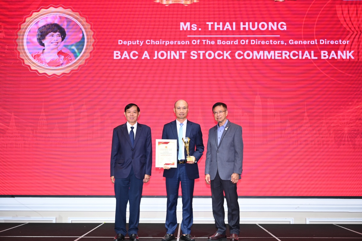 BAC A BANK tiếp tục được vinh danh tại ASEAN Award 2026 BAC A BANK tiếp tục được vinh danh tại ASEAN Award 2026