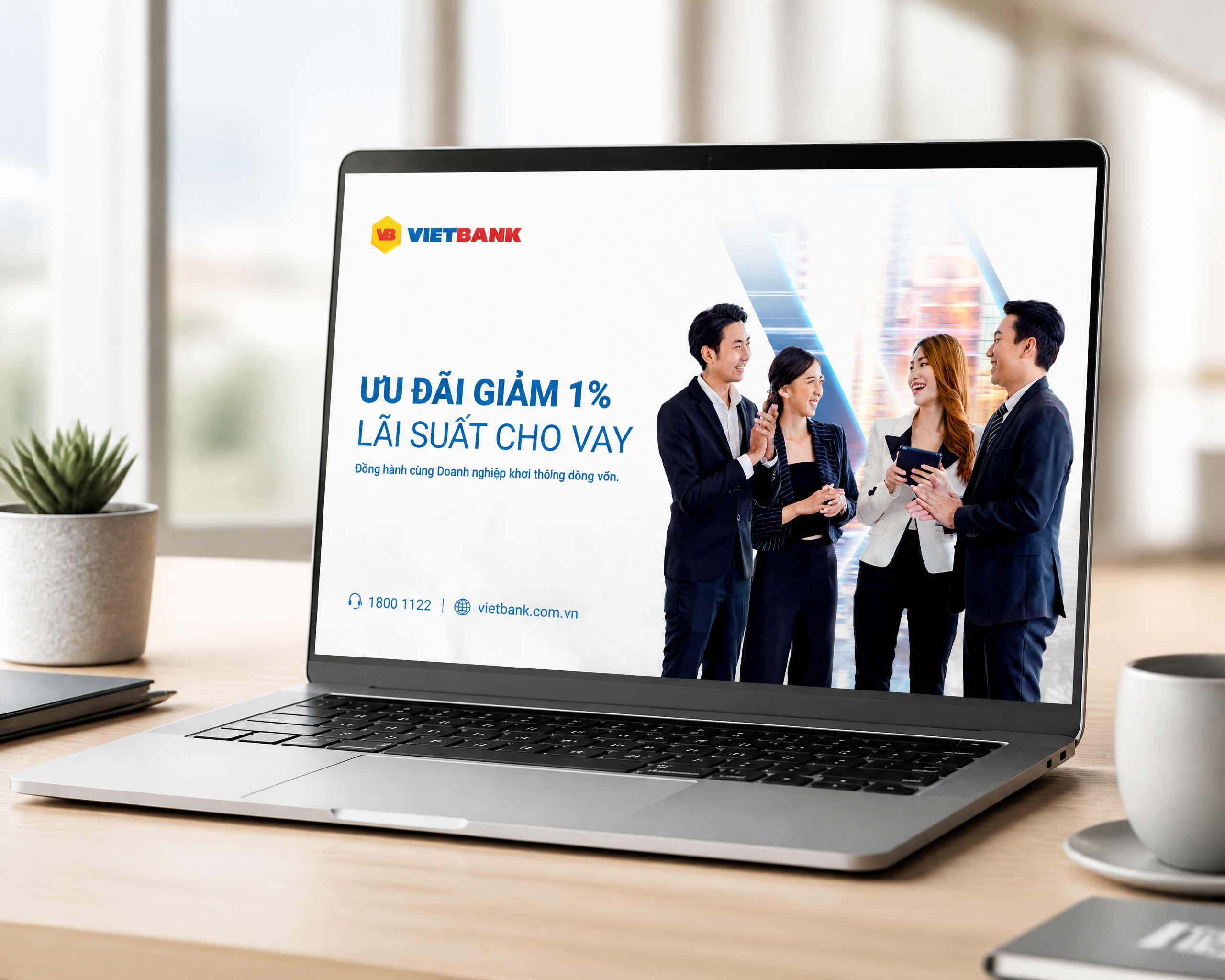Vietbank tung gói tín dụng 2.500 tỷ đồng, giảm lãi suất hỗ trợ doanh nghiệp