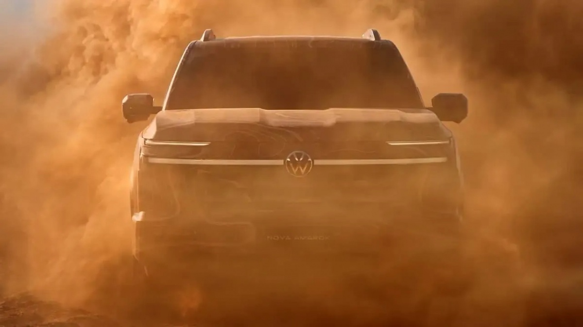 Bán tải Volkswagen mới lộ diện: Không còn dùng khung gầm Ranger, là PHEV, mạnh 470hp, thách thức cả Ranger Raptor V6