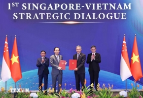 Tuyên bố chung Việt Nam - Singapore về Chiến lược Kết nối công nghệ