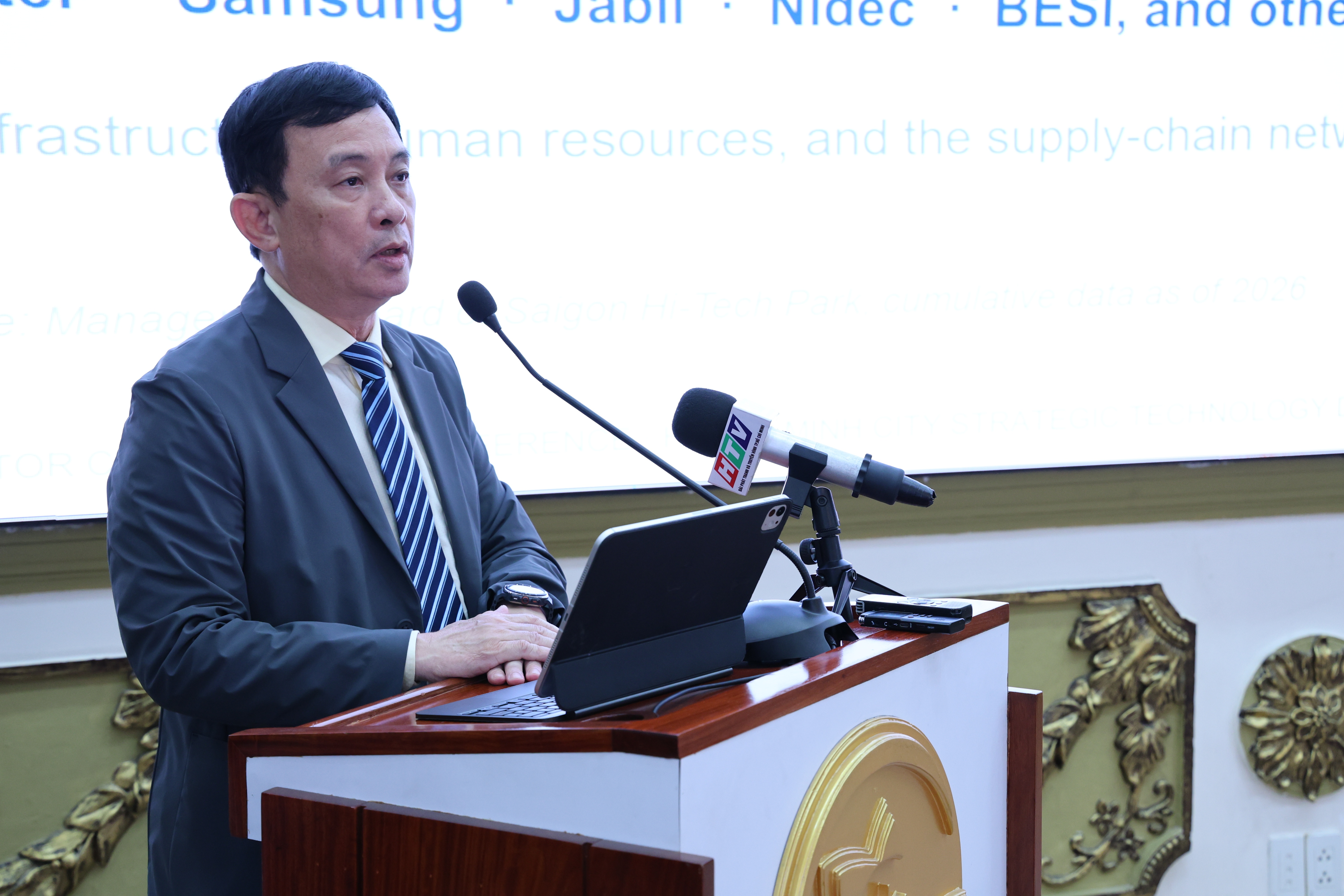 Ông Nguyễn Kỳ Phùng, Trưởng ban Quản lý Khu Công nghệ cao TP Hồ Chí Minh
