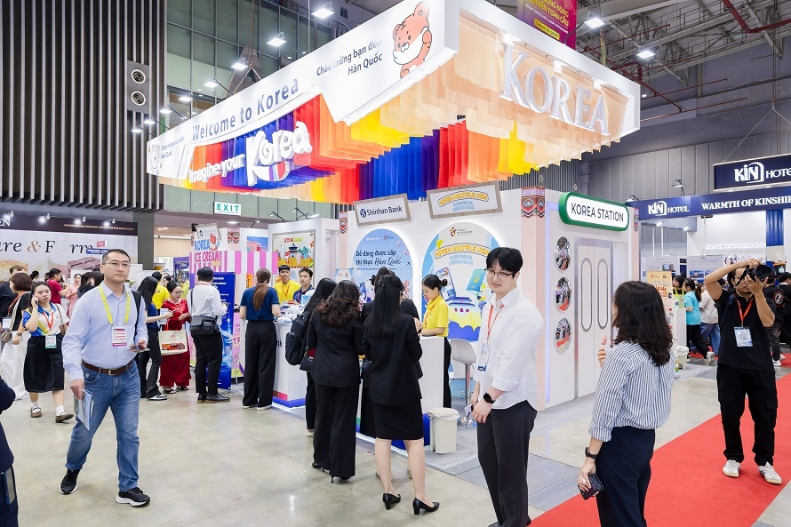 Không gian trải nghiệm du lịch Hàn Quốc đặc sắc tại Hội chợ Du lịch Quốc tế TP. Hồ Chí Minh Không gian trải nghiệm du lịch Hàn Quốc đặc sắc tại Hội chợ Du lịch Quốc tế TP. Hồ Chí Minh