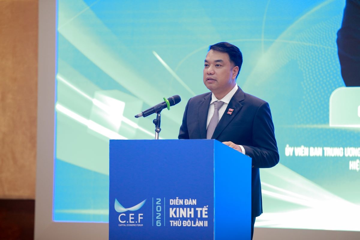 GS.TS Mạc Quốc Anh phát biểu tại diễn đàn GS.TS Mạc Quốc Anh phát biểu tại diễn đàn