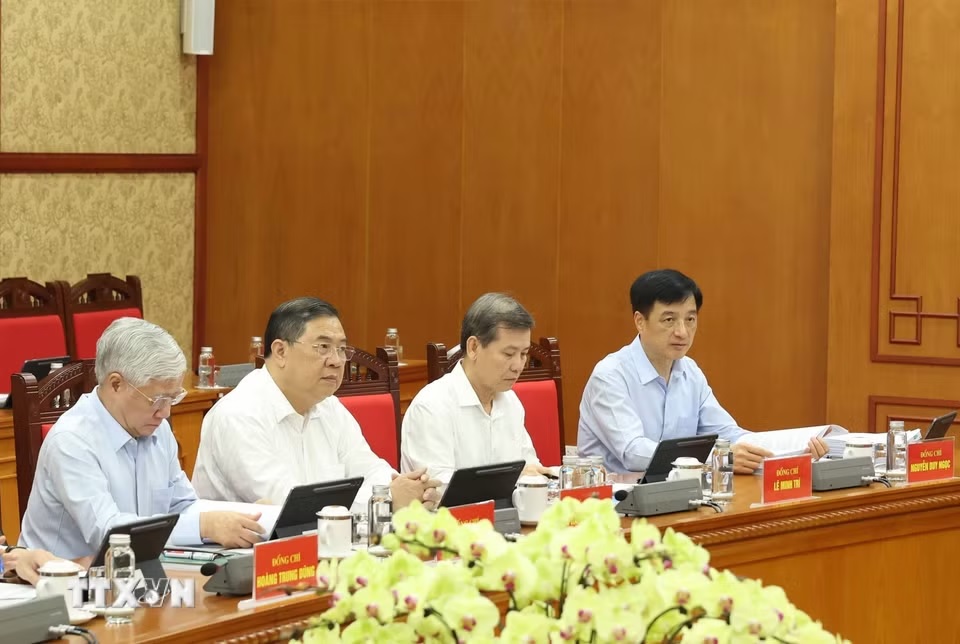 Tổng Bí thư, Chủ tịch nước Tô Lâm: Tạo bước phát triển mới về năng lực lãnh đạo và sức chiến đấu của Đảng- Ảnh 3.