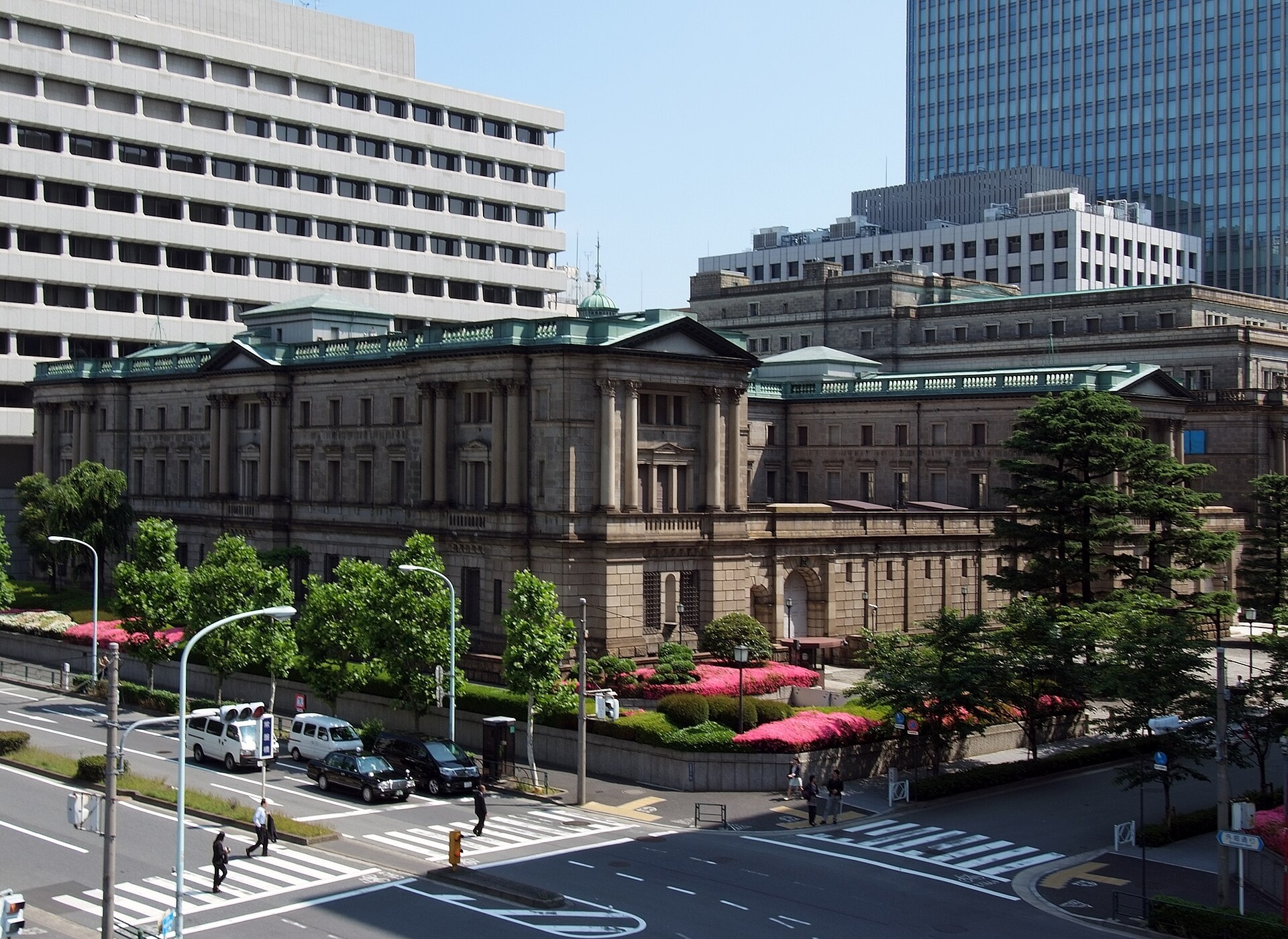 Trụ sở Ngân hàng Trung ương Nhật Bản (BOJ) tại Tokyo. Ảnh: Wiiii/Wikimedia Commons