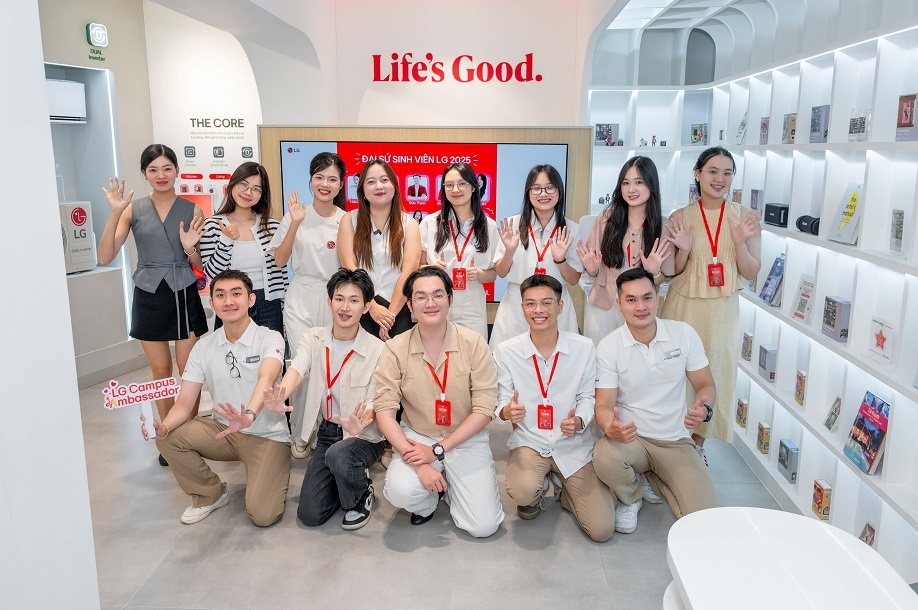 Các gương mặt Đại sứ Sinh viên LG 2025