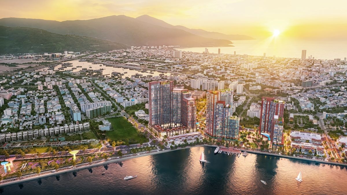 Tháp căn hộ thương mại dịch vụ Symphony 5 thuộc tổ hợp Sun Symphony Residence mang đến bài toán đầu tư dòng tiền hiệu quả. Ảnh: Ánh Dương. Tháp căn hộ thương mại dịch vụ Symphony 5 thuộc tổ hợp Sun Symphony Residence mang đến bài toán đầu tư dòng tiền hiệu quả. Ảnh: Ánh Dương.