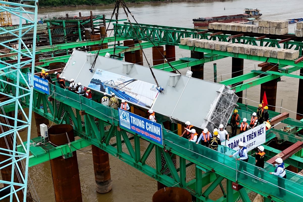 15.500 công nhân, kỹ sư đón Quốc khánh tại công trường các dự án phục vụ APEC 2027. Ảnh: TDC 15.500 công nhân, kỹ sư đón Quốc khánh tại công trường các dự án phục vụ APEC 2027. Ảnh: TDC